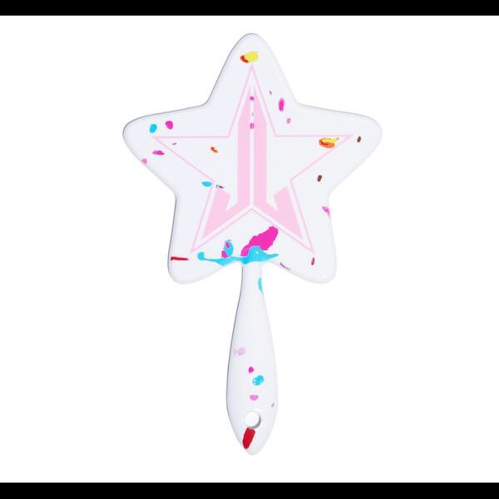 SOLD White Jeffree Star jaw breaker star mirror ⭐️